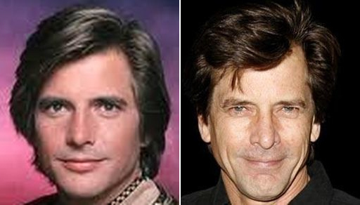Starbuck from the Battlestar Galactica (1978), Dirk Benedict, then and now