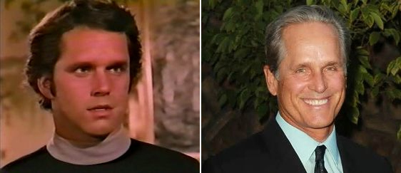 Logan's run TV series Logan (Gregory Harrison) then and now.