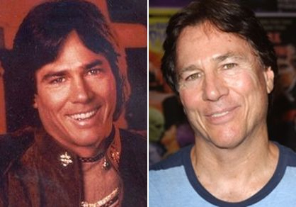 Apollo from Battlestar galactica (1978), Richard Hatch - Before and after photos