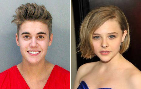 Justin Bierber and Chloe Grace Moretz Similarities