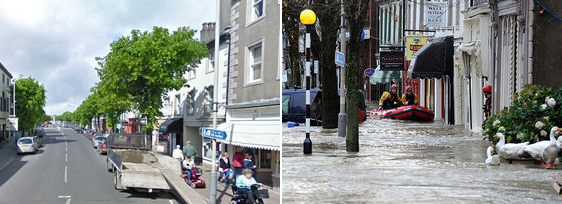 Cockermouth, England, United Kingdom Flood