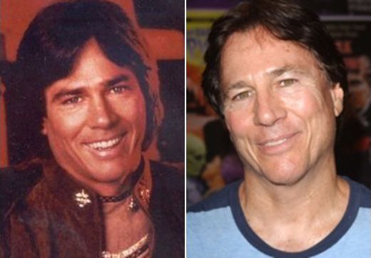 Apollo from Battlestar galactica (1978), Richard Hatch - Before and after photos