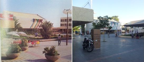 Arad, Israel city center 2014 and (could it be 1978)?